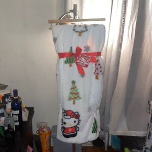 COPY - Brand New Christmas Hello Kitty Throw